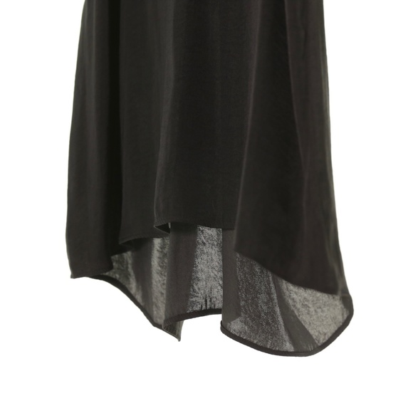 NWT Naked Zebra Black Lace Trim Satin Racerback Camisole Tank Top Womens S Y2K - Picture 4 of 6